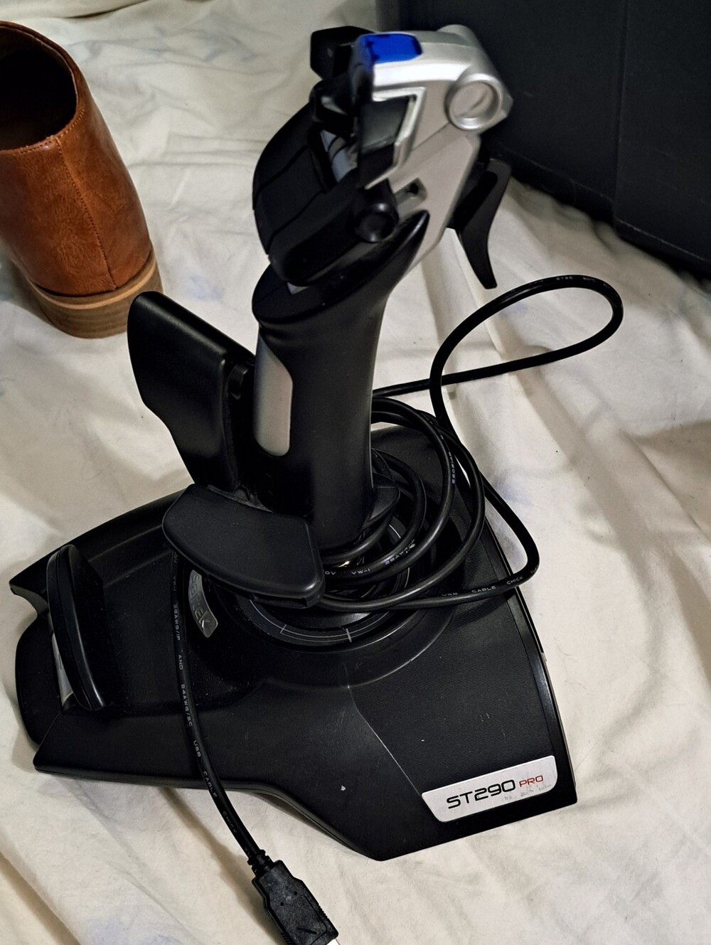T.16000M Black Flight Joystick (Black/Silver)